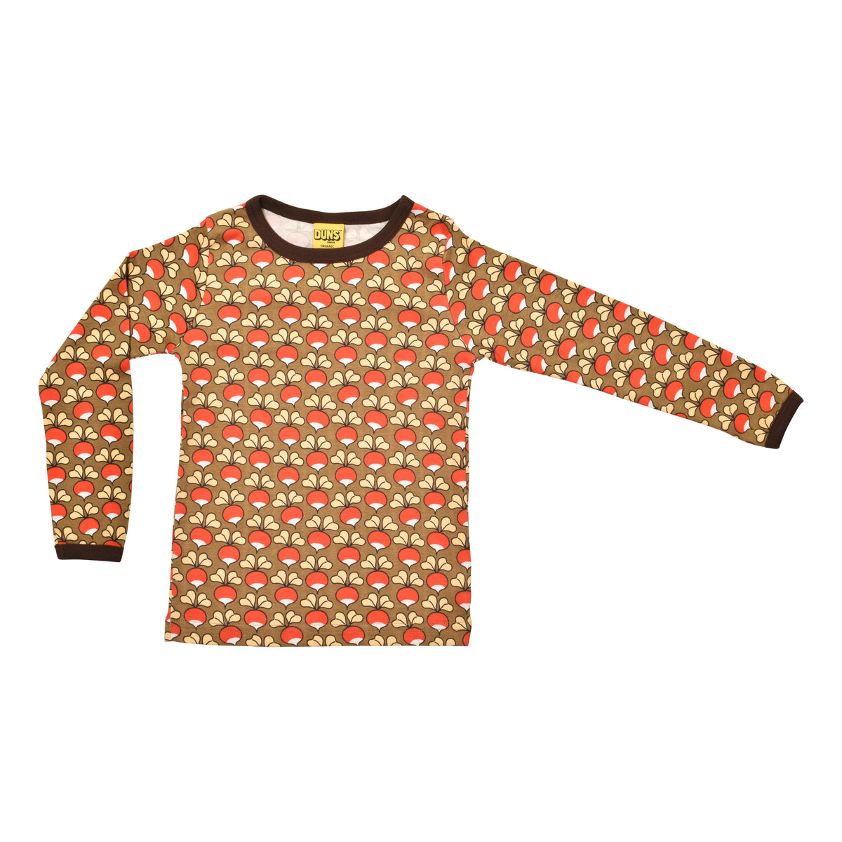 DUNS Sweden - Radish Brown Long Sleeved Top