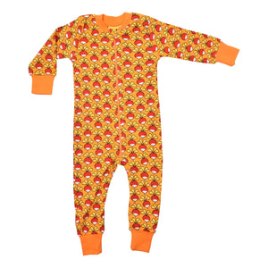 DUNS Sweden - Radish Orange Zip Suit