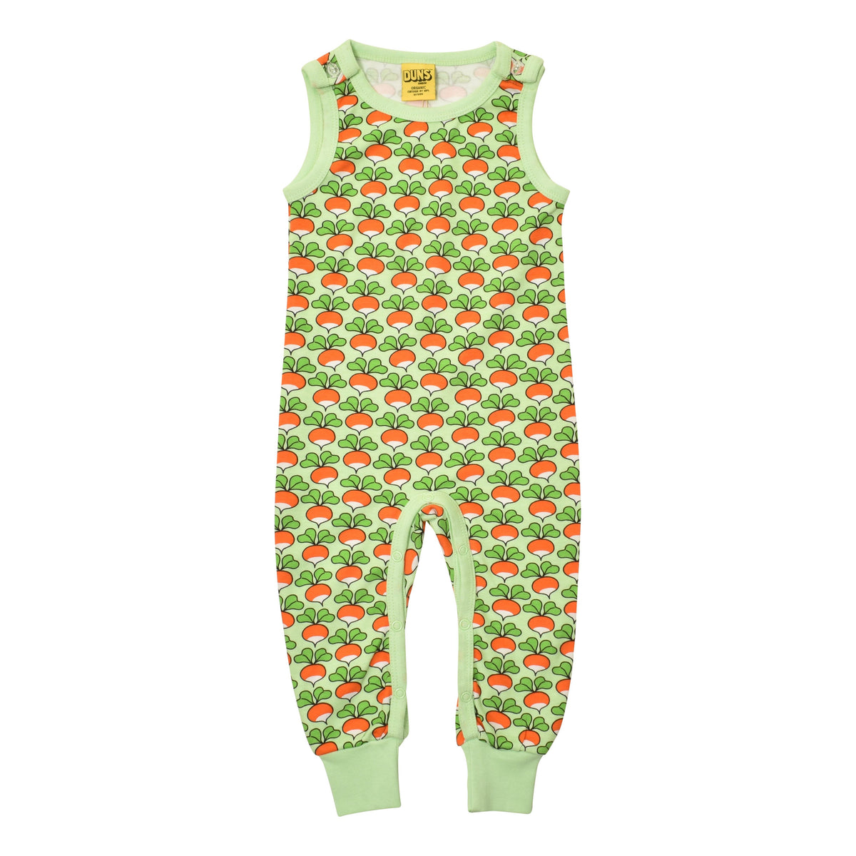 DUNS Sweden - Radish Patina Green Dungarees
