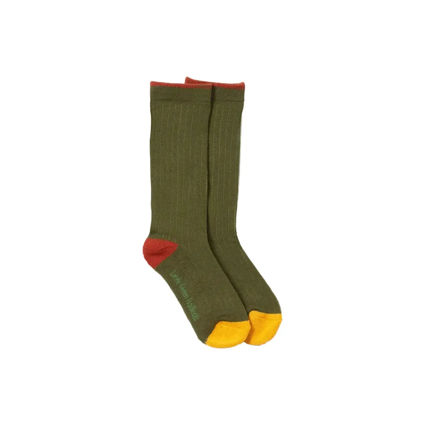 Little Green Radicals - Rainbow Terry Boot Socks 2 Pack