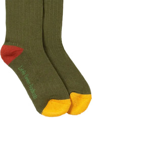 Little Green Radicals - Rainbow Terry Boot Socks 2 Pack
