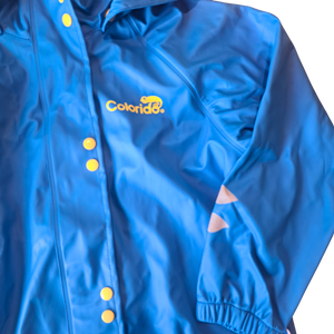 Hoopla Kids - SAMPLE - Blue Raincoat (7 - 8 Years)