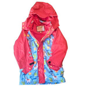 Hoopla Kids - SAMPLE - Llama Raincoat (7 - 8 Years)