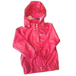 Hoopla Kids - SAMPLE - Red Raincoat (7 - 8 Years)