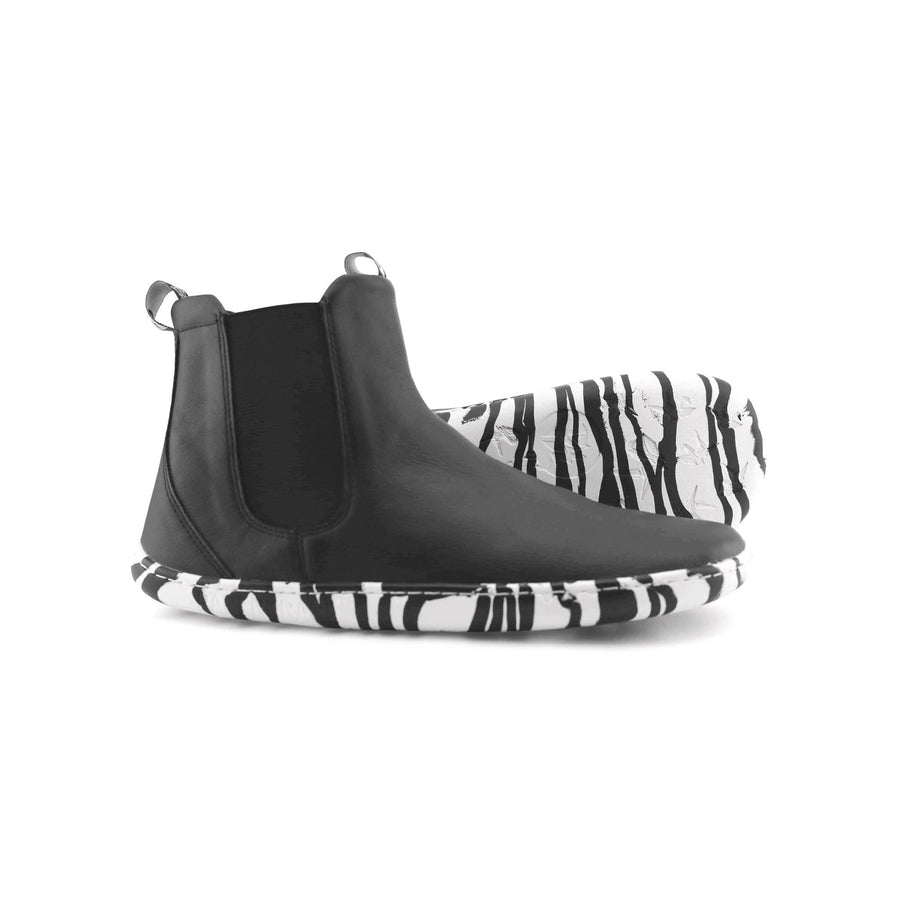 Paperkrane - Safari Boots - Black/Zebra (Size 28 EU)