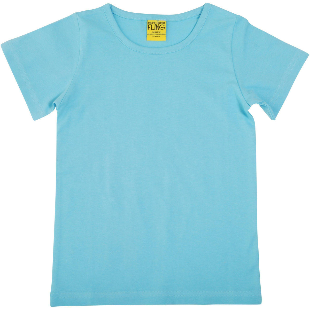 More Than A FLING - Sky Blue Women's Short Sleeve Top (XL)