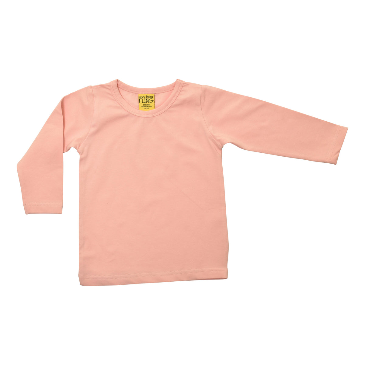 More Than A FLING - Strawberry Cream Pink Long Sleeved Top