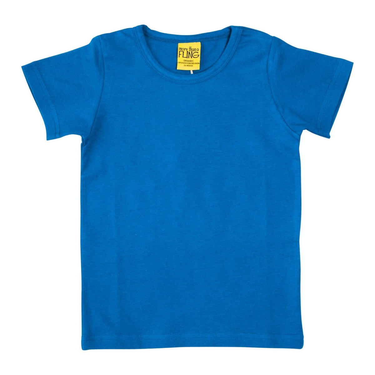 More Than A FLING - Strong Blue Short Sleeved Top (2-4 years)