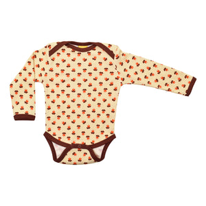 DUNS Sweden - Tiny Radish Strawberry Cream Lap Neck Body Top