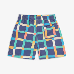 Muddy Puddles - UV Protective Swim Shorts Multi Check