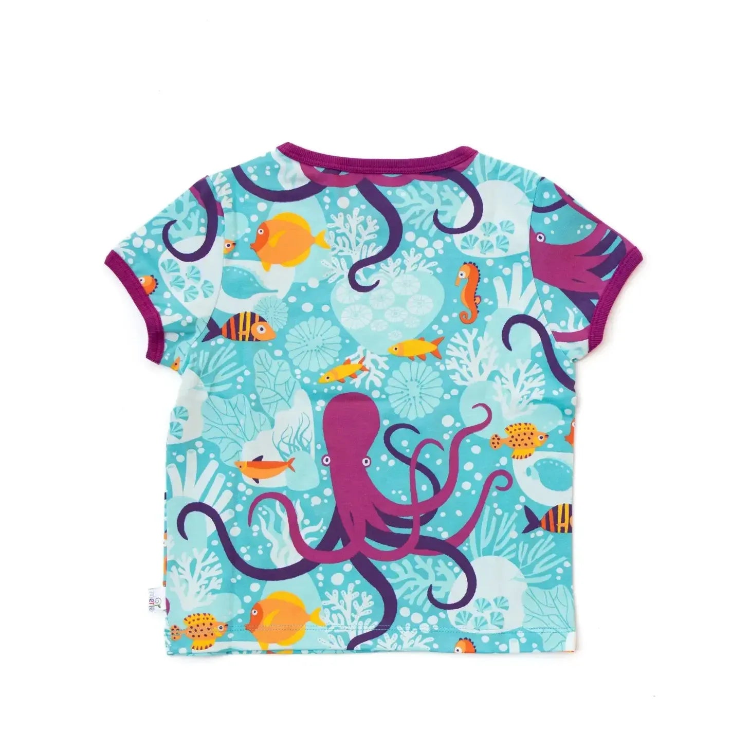Merle - Under The Sea Short Sleeved Top