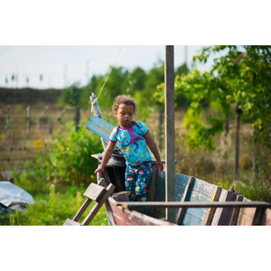 Merle - Under The Sea Short Sleeved Top