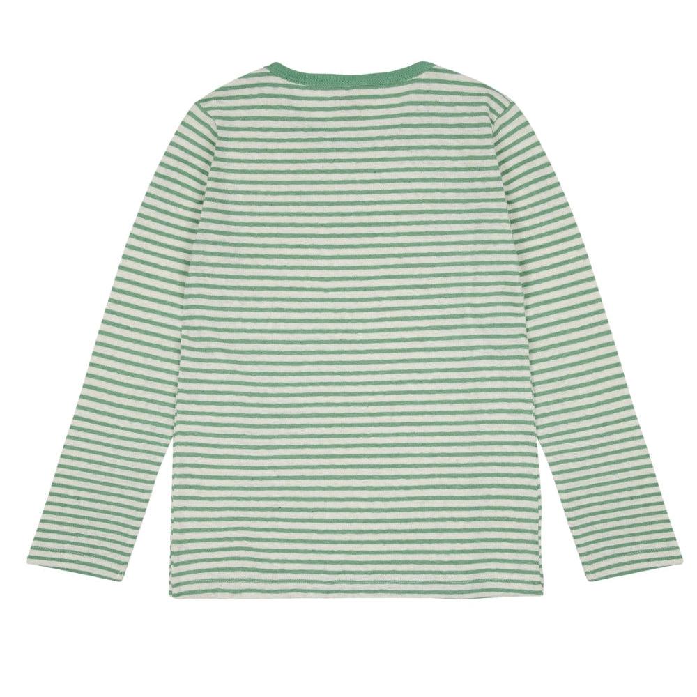 Loud + Proud - Bamboo Cotton/Linen Striped Long Sleeved Top