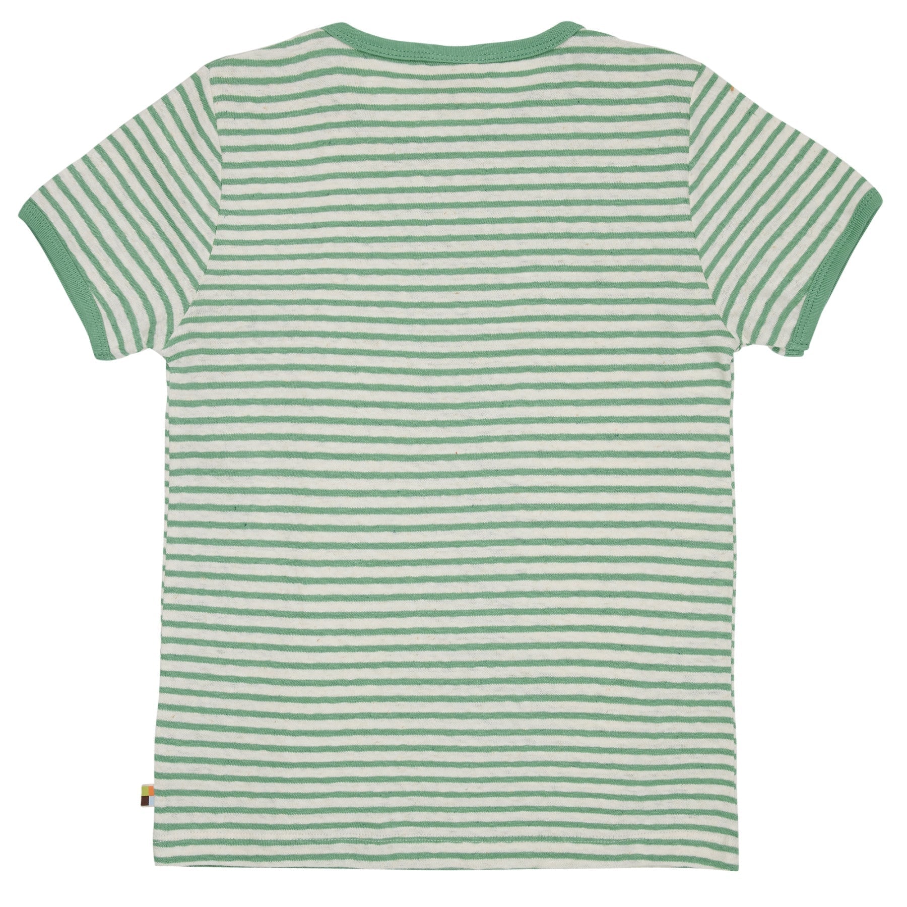Loud + Proud - Bamboo Cotton/Linen Striped Short Sleeved Top