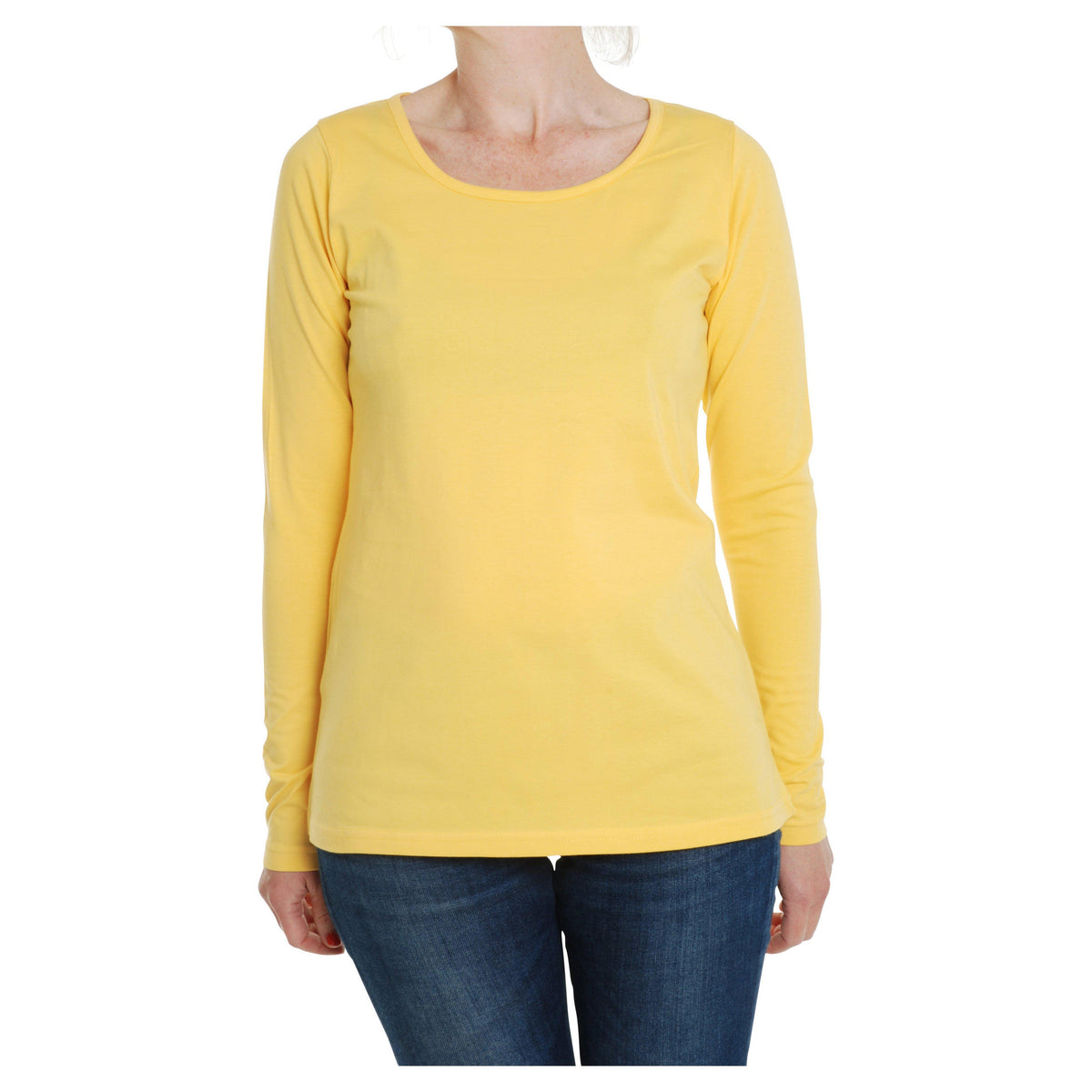 More Than A FLING - Banana Cream Women's Long Sleeved Top (XL)
