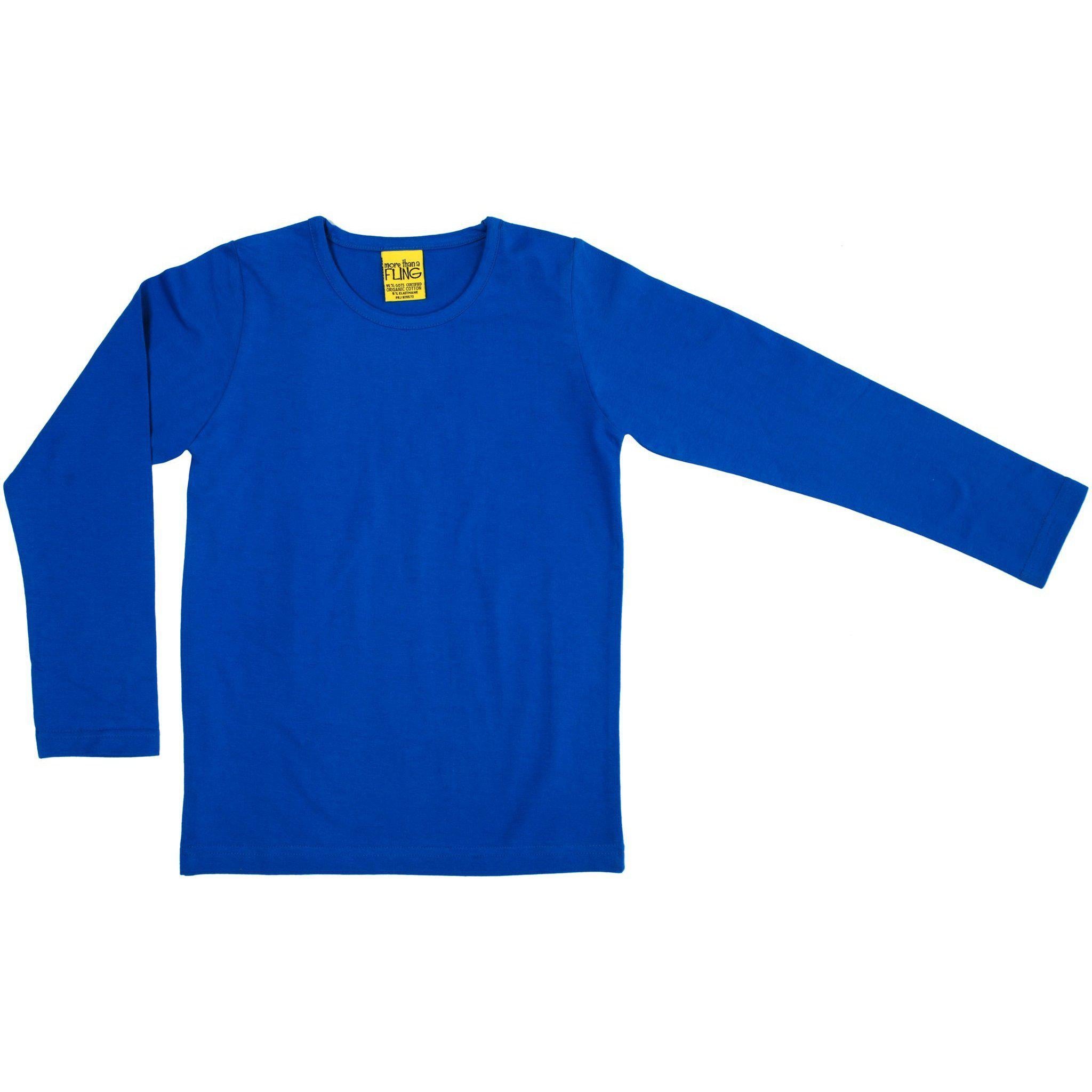 More than a Fling - Blue Womens Long Sleeved Top