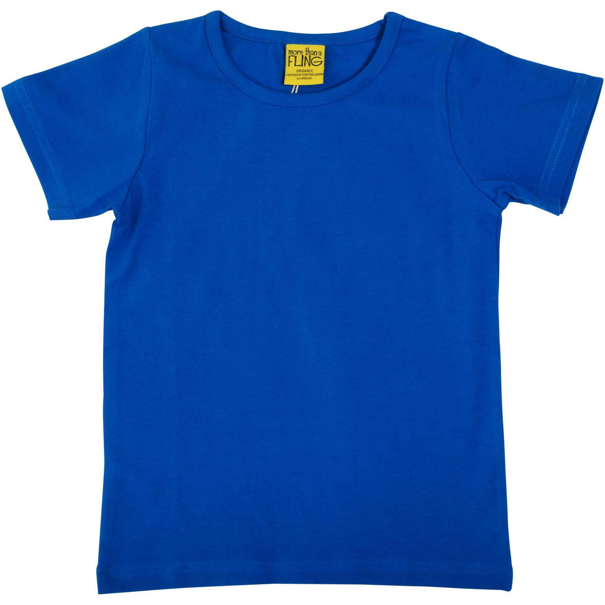 More Than A FLING - Blue Women's Short Sleeve Top (XL)
