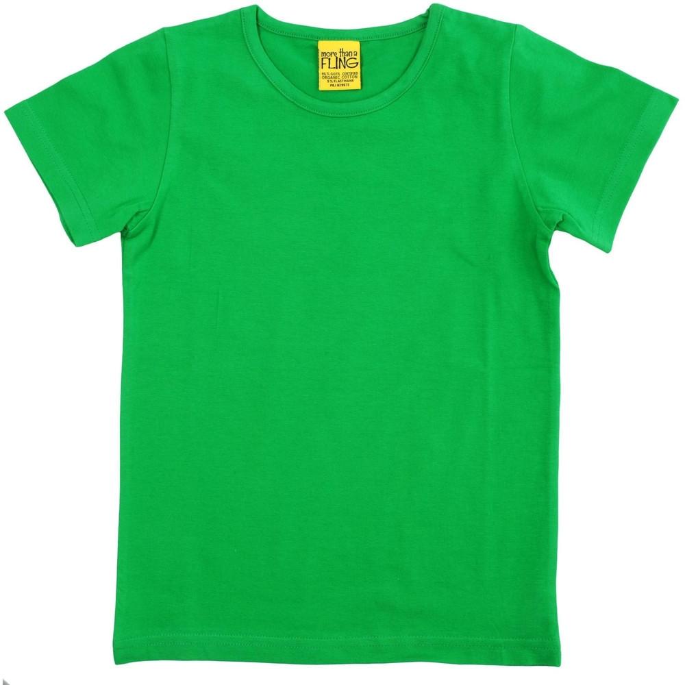 More than a Fling - Classic Green Short Sleeved Top