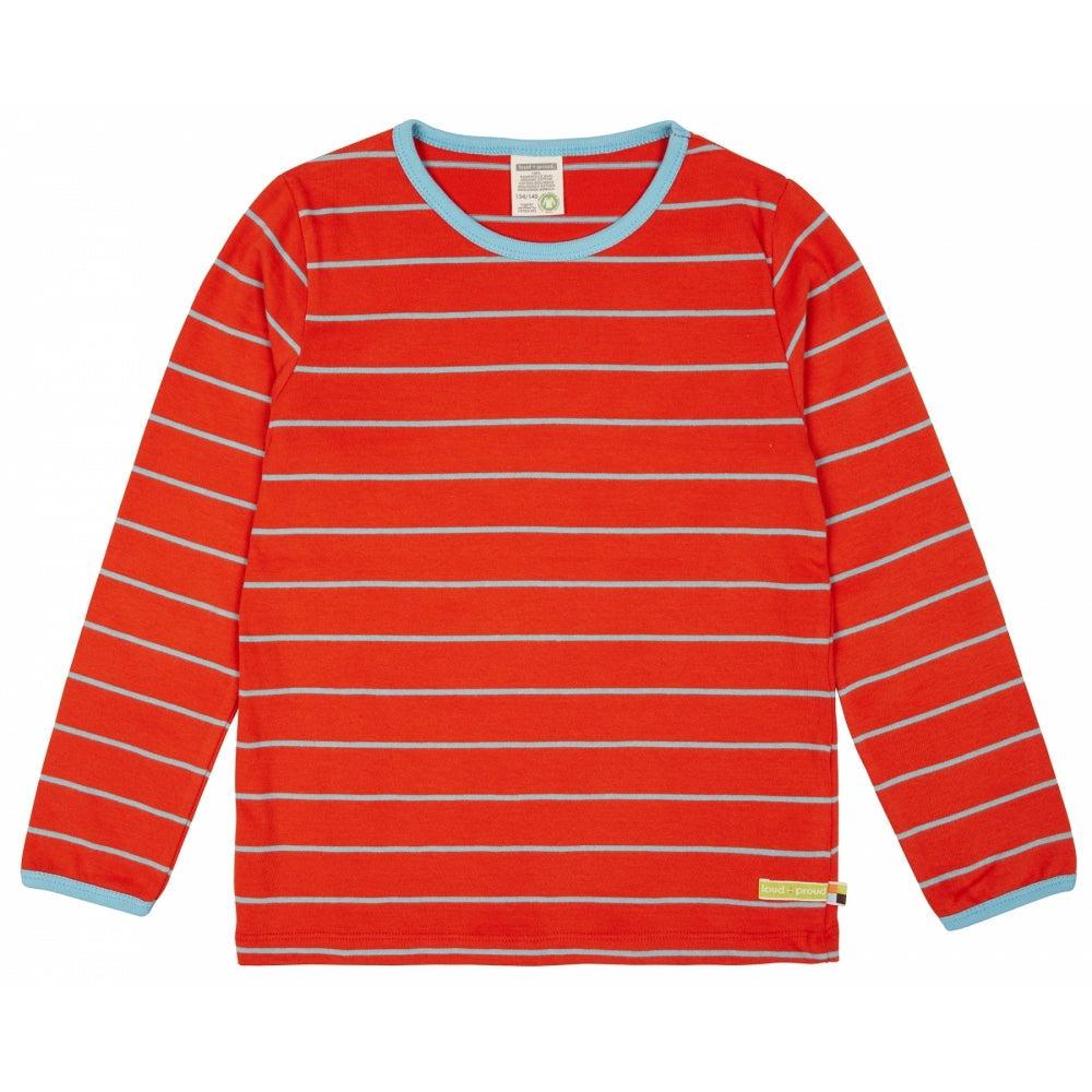 Loud + Proud - Copper Striped Long Sleeved Top (13 - 14 Years)