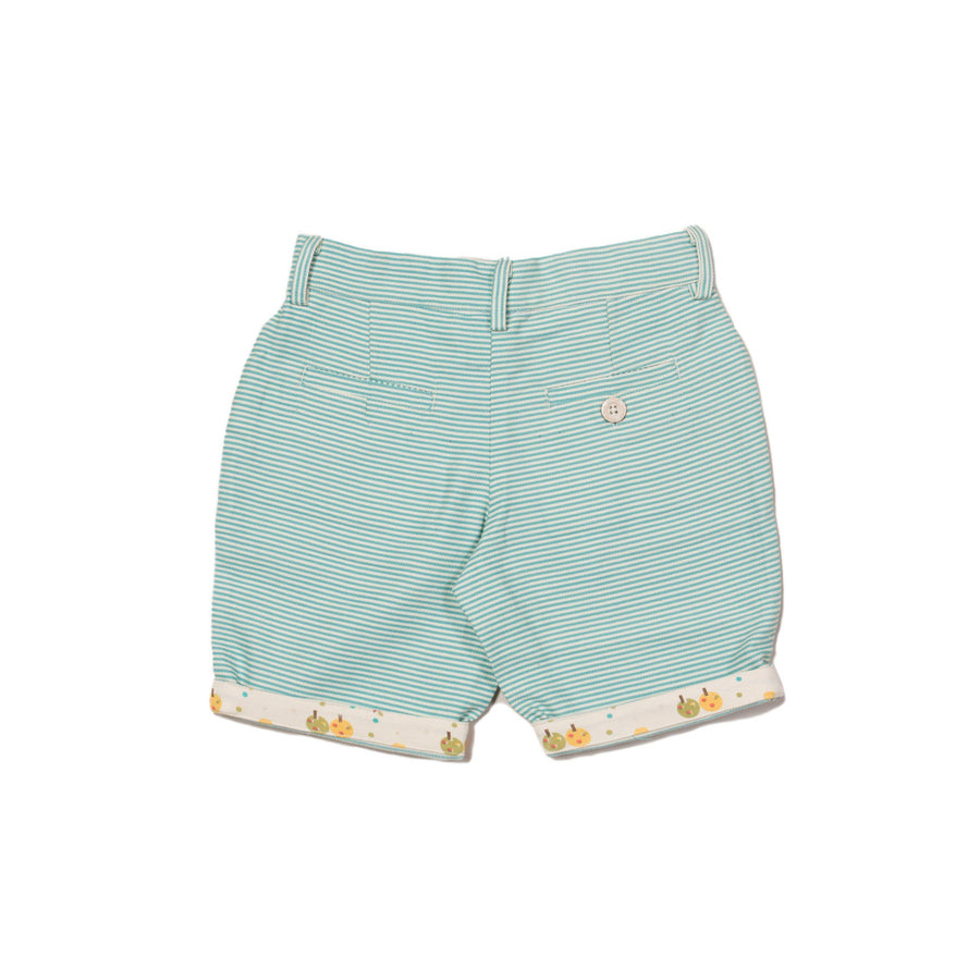 Little Green Radicals - Corn Silk Stripe Sunshine Shorts