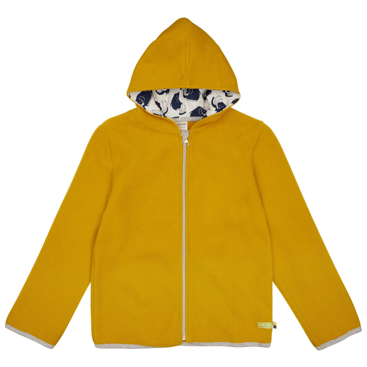 Loud + Proud - Curry Wool Hoodie (11 - 12 Years)