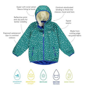 Muddy Puddles - EcoSplash Jacket (Quetzal) (18-24 Months)