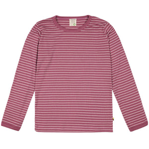 Loud + Proud - Grape Long Sleeved Striped Top (11 - 12 Years)