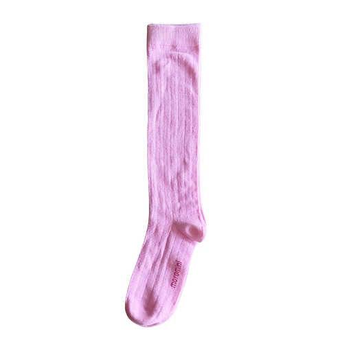 Moromini - Knee-High Socks (Pink)