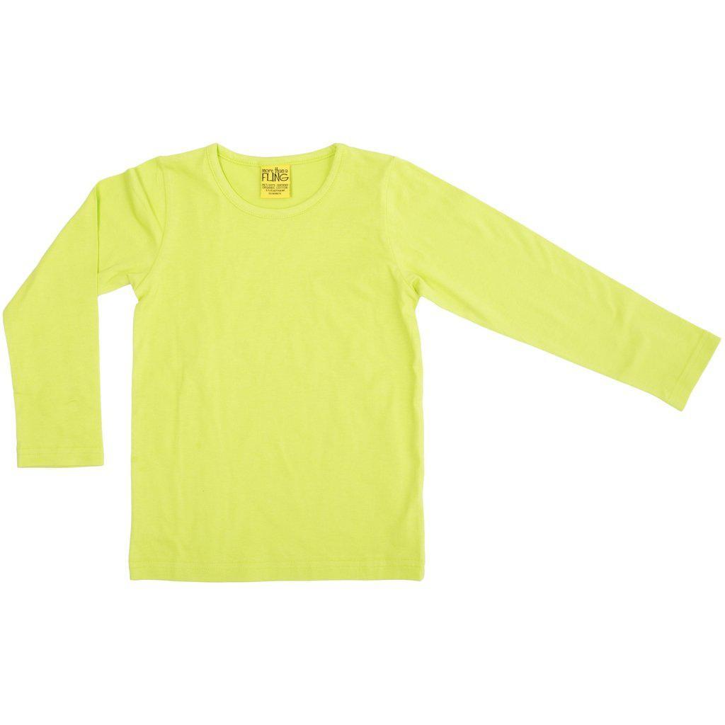 More than a Fling - Lime Long Sleeved Top