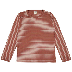 Loud + Proud - Nougat Long Sleeved Striped Top (9 - 10 Years)