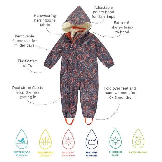 Muddy Puddles - Ochre Enchanted All-In-One Scampsuit (5-6 Years)