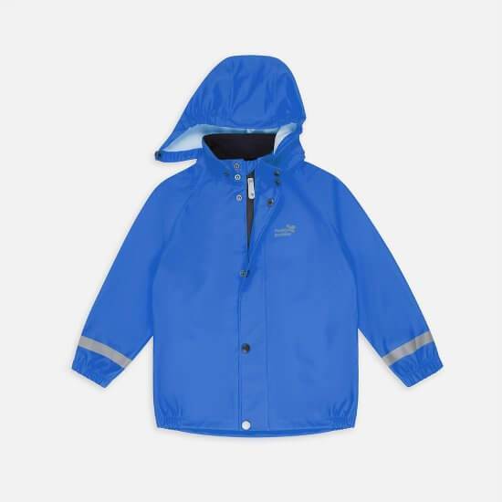 Muddy Puddles - Rainy Day Zip Jacket (Royal Blue) (12-18 Months)