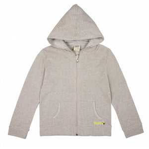 Loud + Proud - Silver Zip Waffle Hoodie
