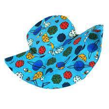 DUNS Sweden - Small Planets (Blue Atoll) Sunhat (X-Large)