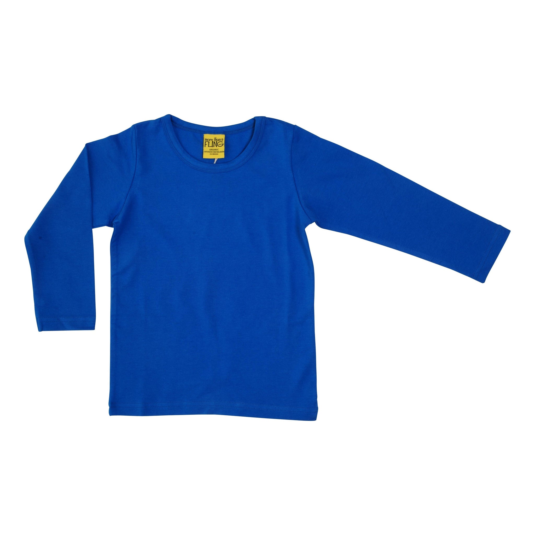 More Than A FLING - Strong Blue Long Sleeved Top