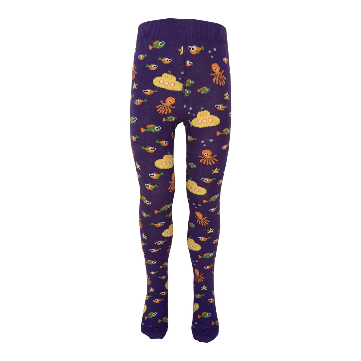 Slugs and Snails - Sub (Yellow Submarines) Tights (0 - 6 Months)