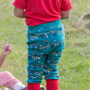 Little Green Radicals - The Bear Jamboree Comfy Joggers (7 - 8 Years)