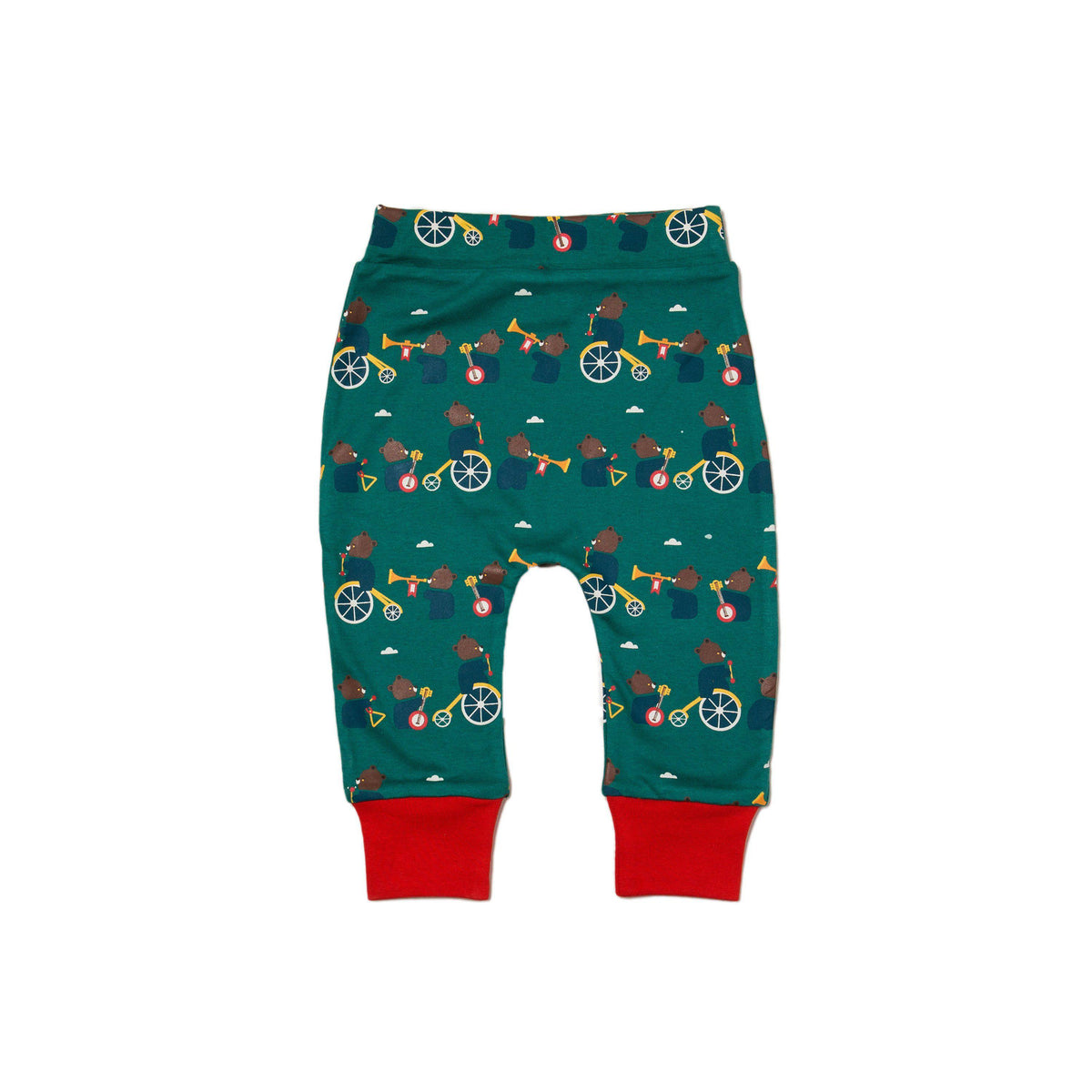 Little Green Radicals - The Bear Jamboree Comfy Joggers (7 - 8 Years)