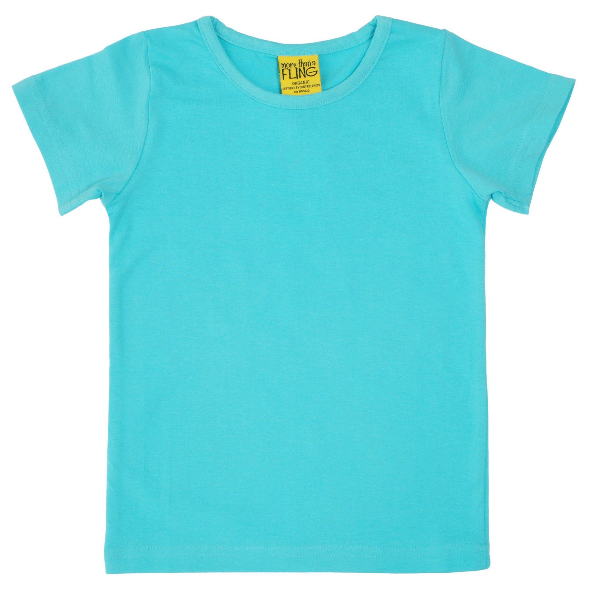 More than a Fling - Turquoise Short Sleeved Top (1-2 Years)