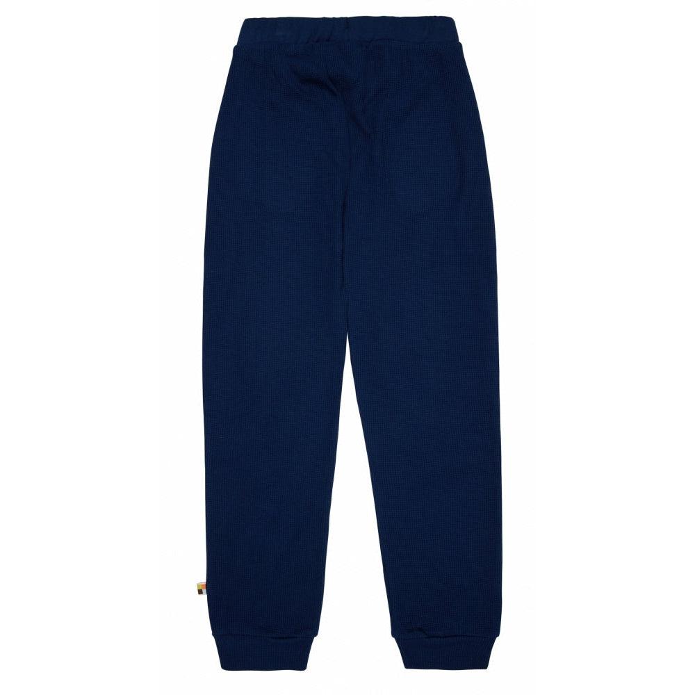 Loud + Proud - Ultramarine Waffle Trousers (1 - 2 Years)