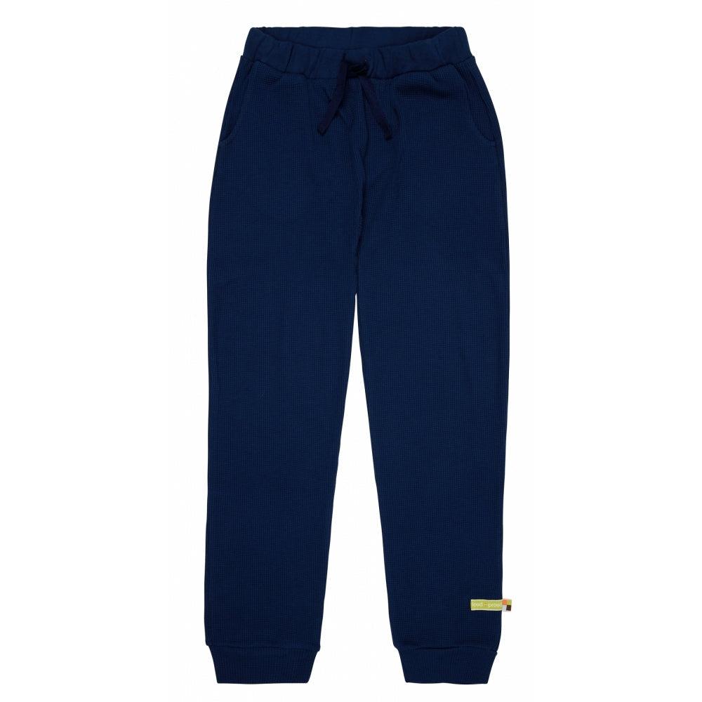 Loud + Proud - Ultramarine Waffle Trousers (1 - 2 Years)