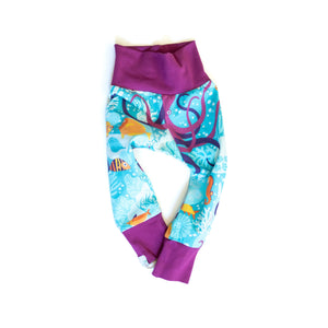 Merle - Under the Sea Grow-With-Me Leggings (0 - 6 Months)