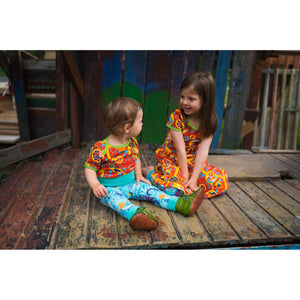 Merle - Under the Sea Grow-With-Me Leggings (0 - 6 Months)
