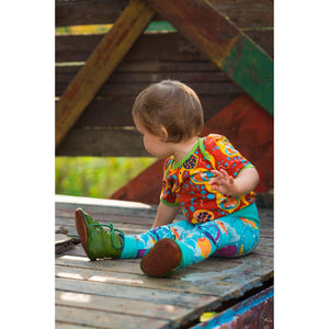 Merle - Under the Sea Grow-With-Me Leggings (0 - 6 Months)