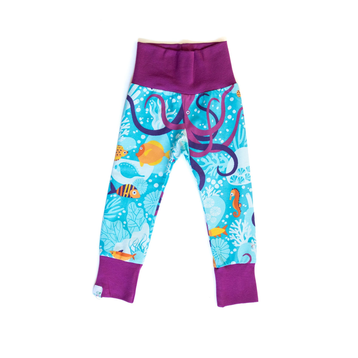Merle - Under the Sea Grow-With-Me Leggings (0 - 6 Months)